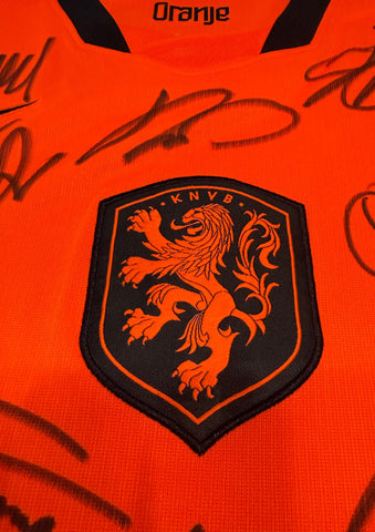 Netherlands 2026 FIFA World Cup Team Signed Jersey
