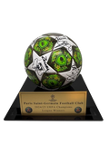 Paris Saint-Germain (PSG) 2025 Champions League Winners Team Signed Ball with Display Case