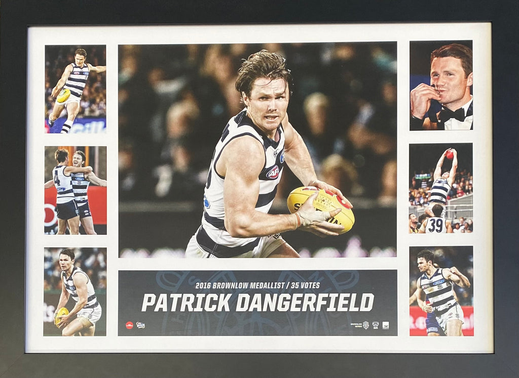 Patrick Dangerfield 2016 Brownlow Medal Winner Celebration