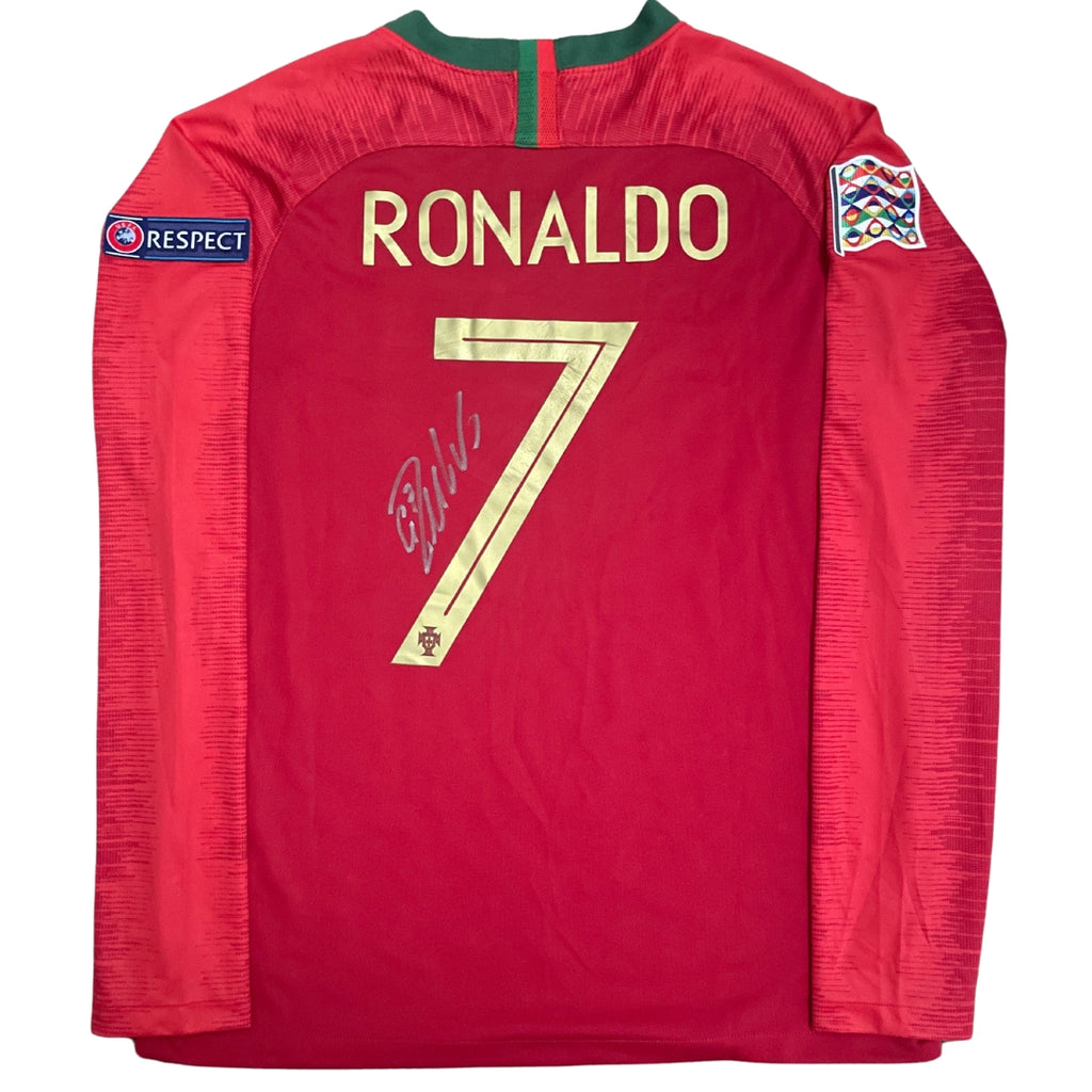 Ronaldo Signed Portugal Jersey 2022-23 Cristiano Ronaldo Portugal