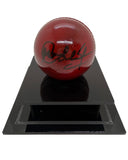 Sachin Tendulkar Personally Signed Cricket Ball With Case