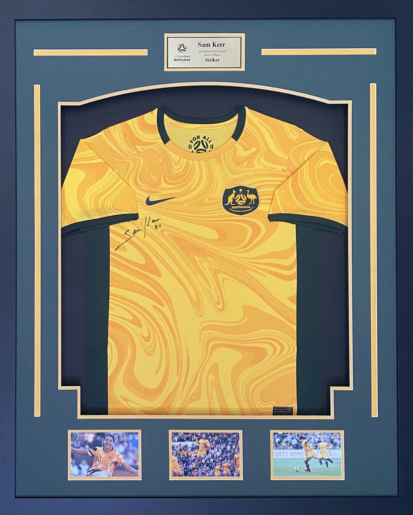 Sam Kerr Personally Signed Matildas Jersey