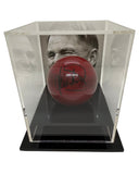 Shane Warne Personally Signed Cricket Ball in Display Cube