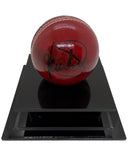 Shane Warne Personally Signed Cricket Ball in Display Cube