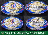 South Africa Springboks 2023 RWC Champions Team Signed Ball with Perspex Case and Plaque