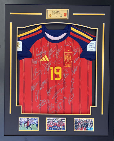 Spain 2026 FIFA World Cup Team Signed Jersey