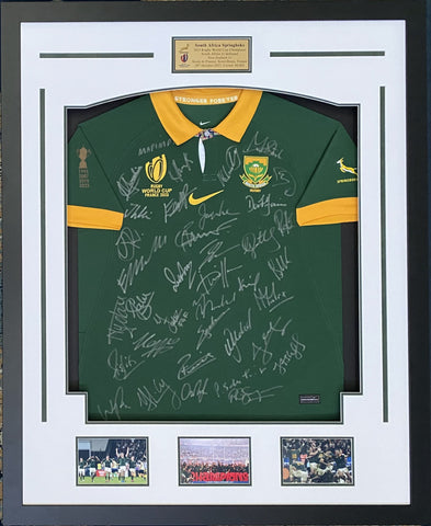Springboks South Africa 2023 Rugby World Cup Team Signed Jersey