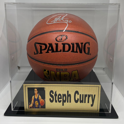 Stephen Curry Golden State Warriors Personally Signed Basketball