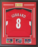 Steven Gerrard Personally Signed Jersey (Beckett)