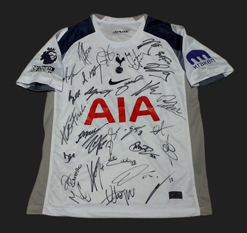 Tottenham 2025-26 EPL Team Signed Jersey - Pre-Order