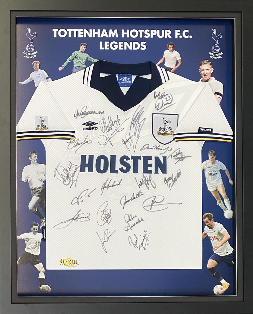 Tottenham Hotspur "The Legends" Personally Signed Jersey - Ardiles, Ginola, Hoddle