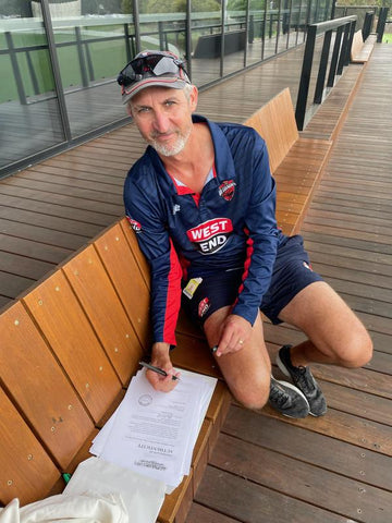 Jason Gillespie Player Worn and Personally Signed Australian Test Cricket Shirt, 250th Wicket.