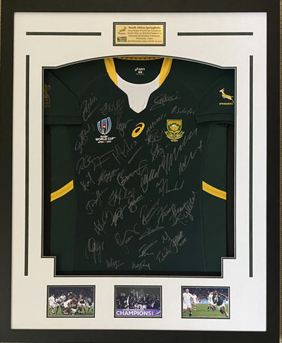 South Africa Springboks 2019 RWC Champions Squad Signed Jersey