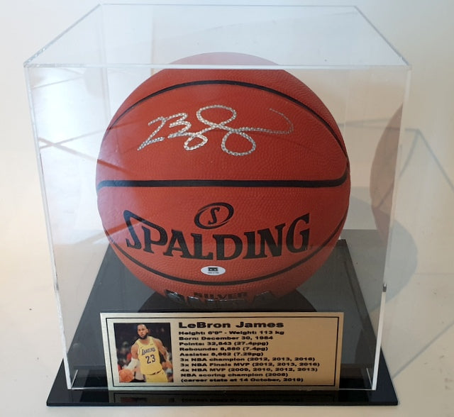LeBron James Personally Signed Basketball â Sports Online