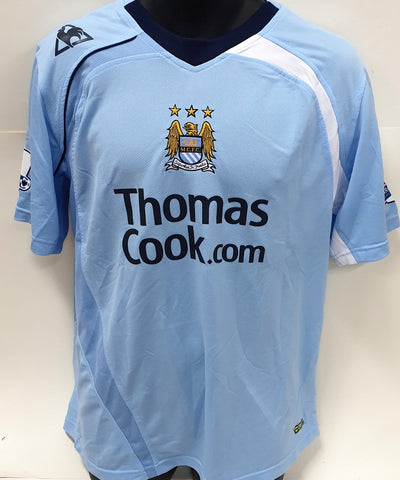 Darius Vassell MATCH WORN Manchester City Jersey