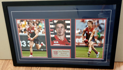 Jack Trengrove Melbourne Demons Personally Signed Tribute, Framed