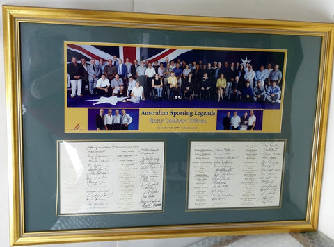 Australian Sporting Legends - The Ultimate Tribute - Personally Signed by 57