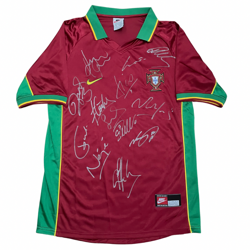 Ronaldo signed sales portugal jersey