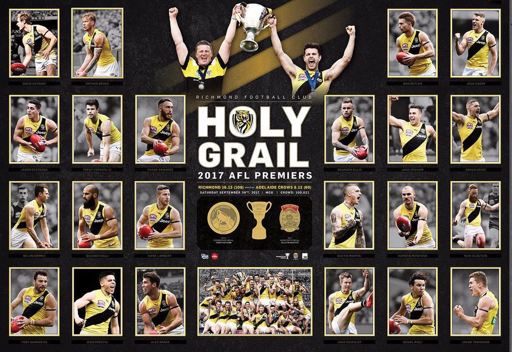 Richmond 2017 Premiers "Holy Grail" Deluxe Sportsprint