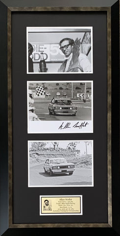 Allan Moffat Personally Signed "Tribute to a Champion", Framed