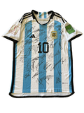 Argentina - FIFA World Cup 2022 Team Signed Jersey