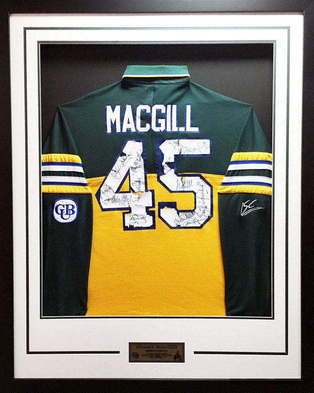 Stuart MacGill's Inaugural ODI Australian Shirt, Worn, Team Signed Incl Shane Warne