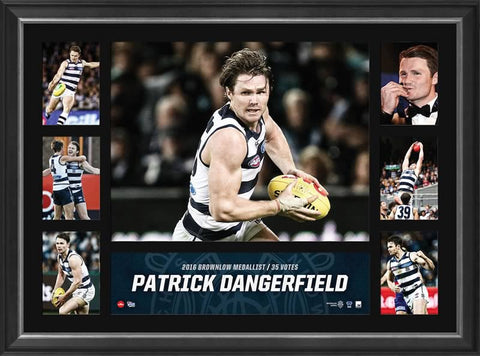 Patrick Dangerfield 2016 Brownlow Medal Winner Celebration