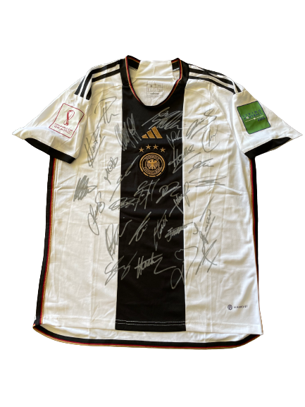 Germany - FIFA World Cup 2022 Team Signed Jersey