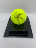 Serena Williams Personally Signed Tennis Ball with Display Case