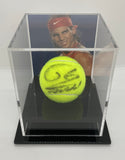 Rafael Nadal Personally Signed Tennis Ball in Display Cube