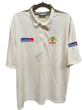 Jason Gillespie Player Worn and Personally Signed Australian Test Cricket Shirt, 250th Wicket.