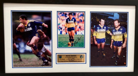 Mick Cronin Parramatta Eels "Tribute to a Legend", Framed