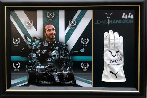 Lewis Hamilton Personally Signed Replica Race Glove