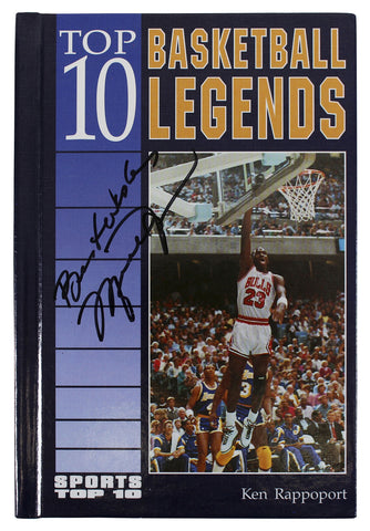 Michael Jordan and Many Other Players Personally Signed Hardcover Book, Inscribed "Best Wishes" - Beckett