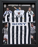 Juventus "The Legends" Personally Signed Jersey - Bonucci, Zidane, Cannavaro