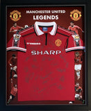 Manchester United "Legends of Old Trafford" Hand-Signed Jersey
