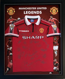 Manchester United "Legends of Old Trafford" Hand-Signed Jersey