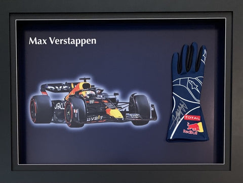 Max Verstappen Personally Signed Replica Race Glove