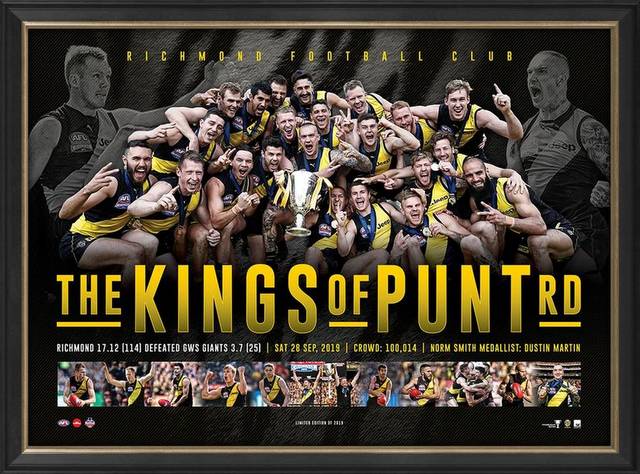 Richmond "Kings of Punt Road" 2019 AFL Premiers Sportsprint