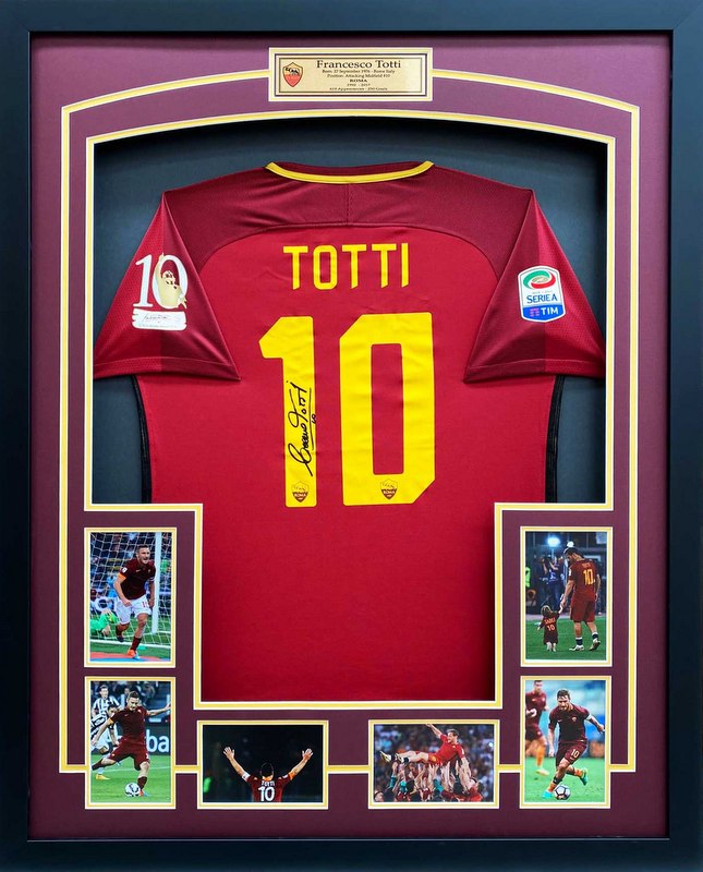 Francesco Totti AS Roma "Farewell to a Legend" Retirement Jersey, Signed