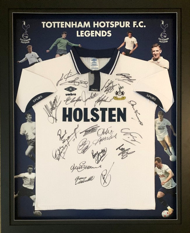 Tottenham Hotspur F.C. framed shirt