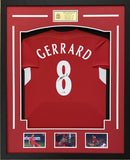 Steven Gerrard Personally Signed Jersey (Beckett)