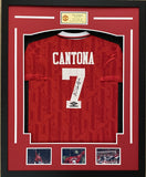Eric Cantona Personally Signed Manchester United Jersey