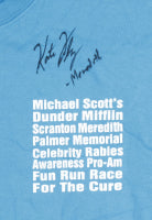 Kate Flannery Signed "The Office" T-Shirt Inscribed "Meredith" (PSA Hologram)